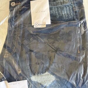 Mid Rise Leopard Patch Super Skinny KanCan Jeans D30-D31